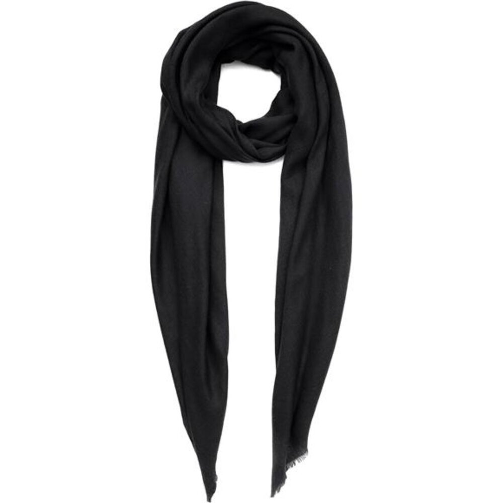 Cashmere Scarf Made in Kashmir (Gift Pack) Merino Wool Silk Cashmere Large